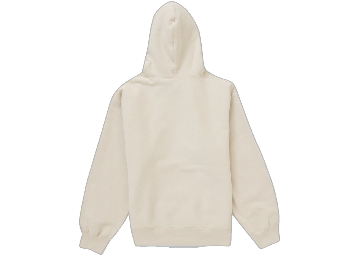 Supreme Box Logo Hooded Sweatshirt (FW24) Stone
