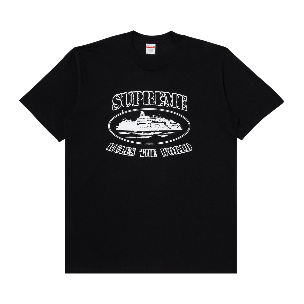 Supreme Corteiz Rules The World T-Shirt Black