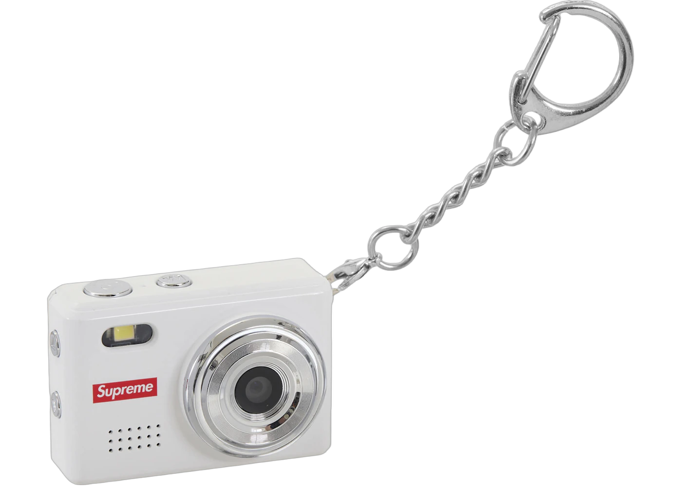 Supreme Digital Camera Keychain White, White (supreme-digital-camera-keychain-white)