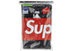 Supreme Hanes Tagless Tees (3 Pack) Black