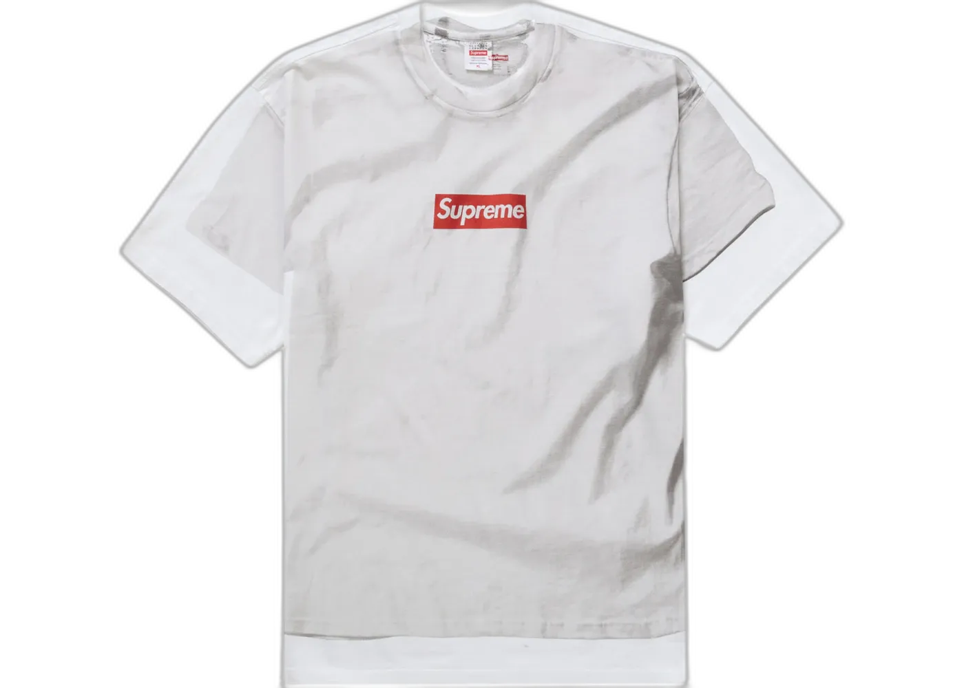 Supreme MM6 Maison Margiela Box Logo Tee White, White (supreme-mm6-maison-margiela-box-logo-tee-white)