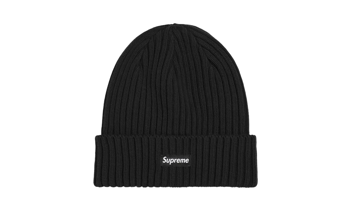 Supreme Overdyed Beanie Black