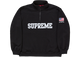 Supreme Shop Flag Half Zip Pullover Black