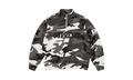 Supreme Shop Flag Half Zip Pullover Snow Camo Seoul