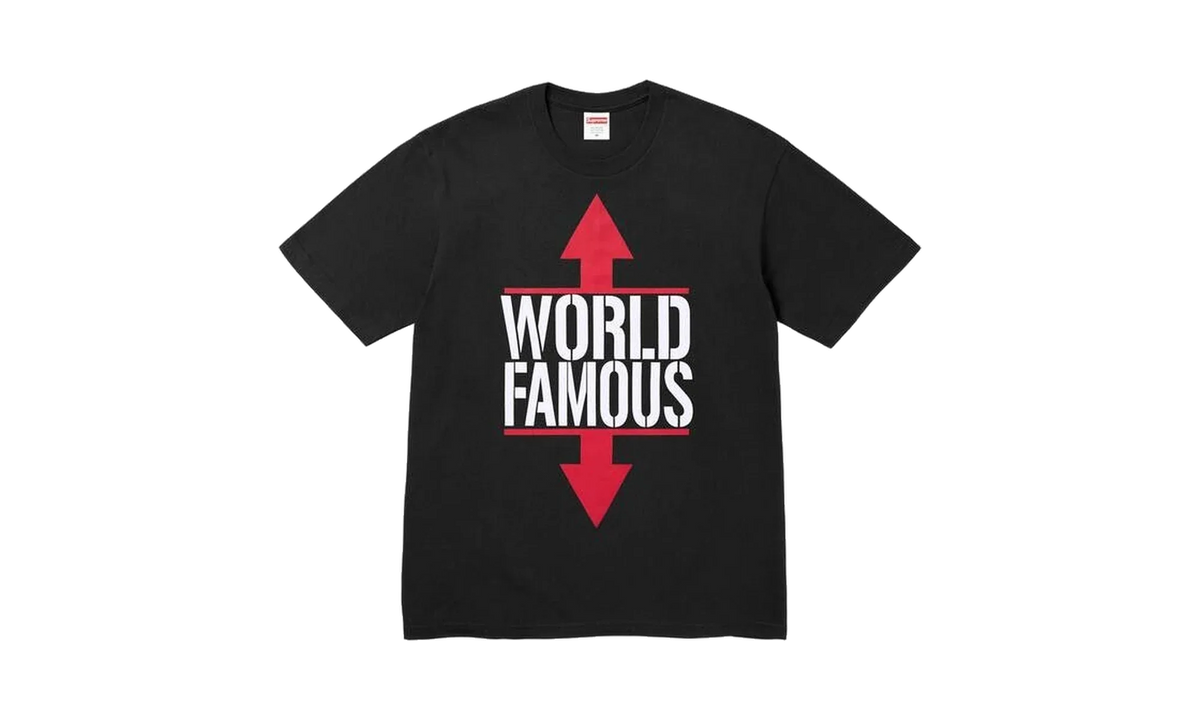 Supreme World Famous T-Shirt Black