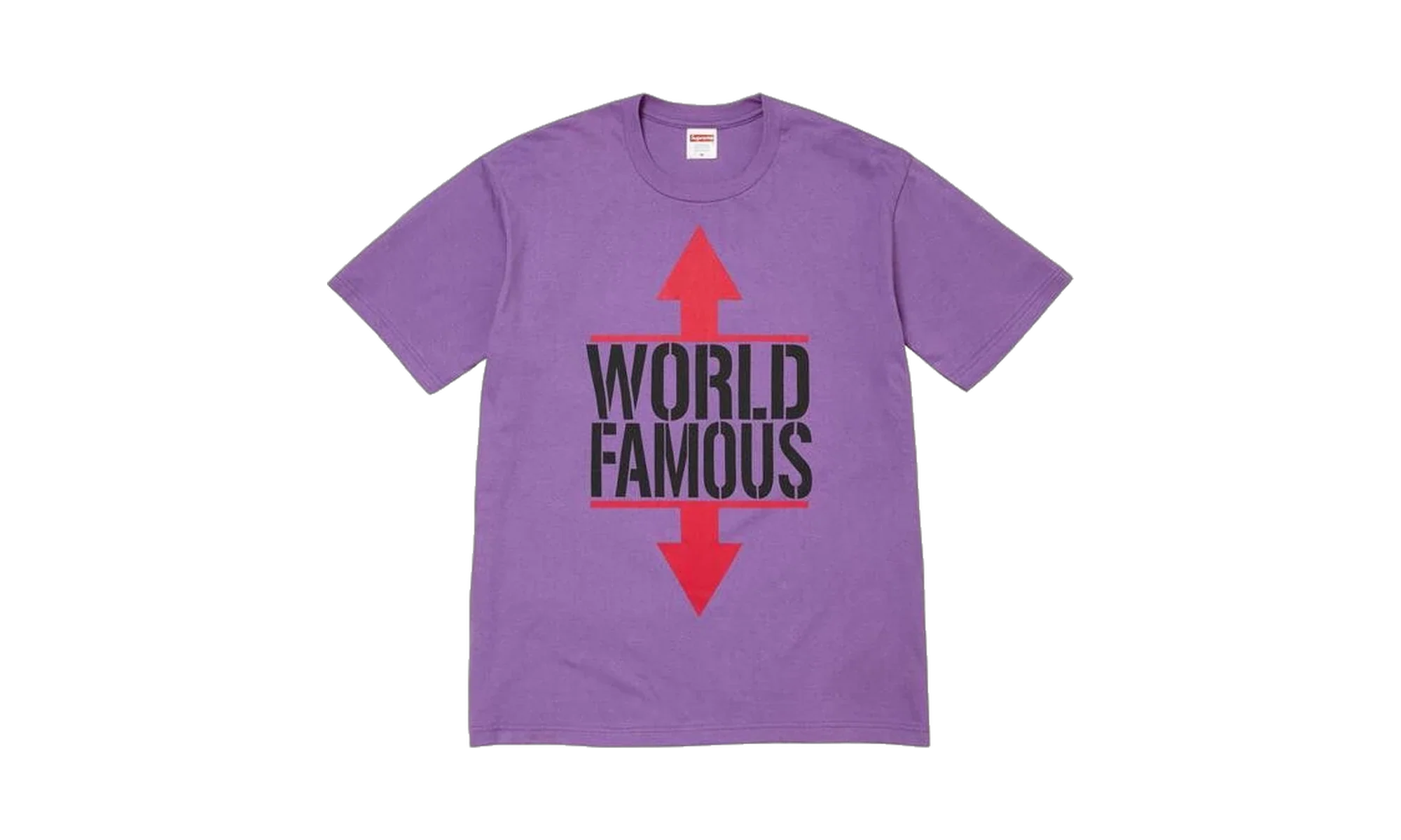 Supreme World Famous T-Shirt Purple