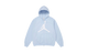 Supreme x Air Jordan Zip Up Hooded Sweatshirt Light Blue