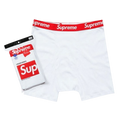 Supreme x Hanes Boxer Briefs (4 Pack) White