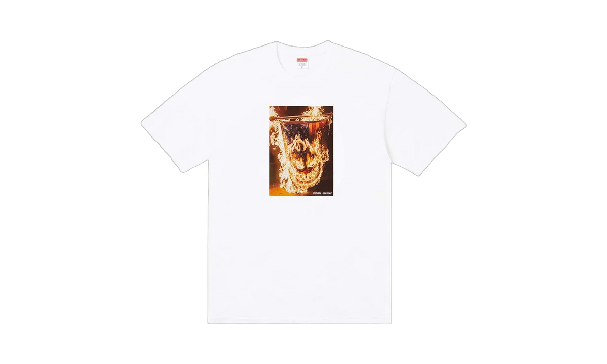 Supreme x Spitfire Flag T-Shirt White