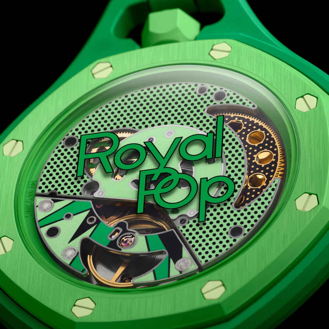 Swatch x Audemars Piguet Bioceramic Royal Pop Green Eight SSX03G100N