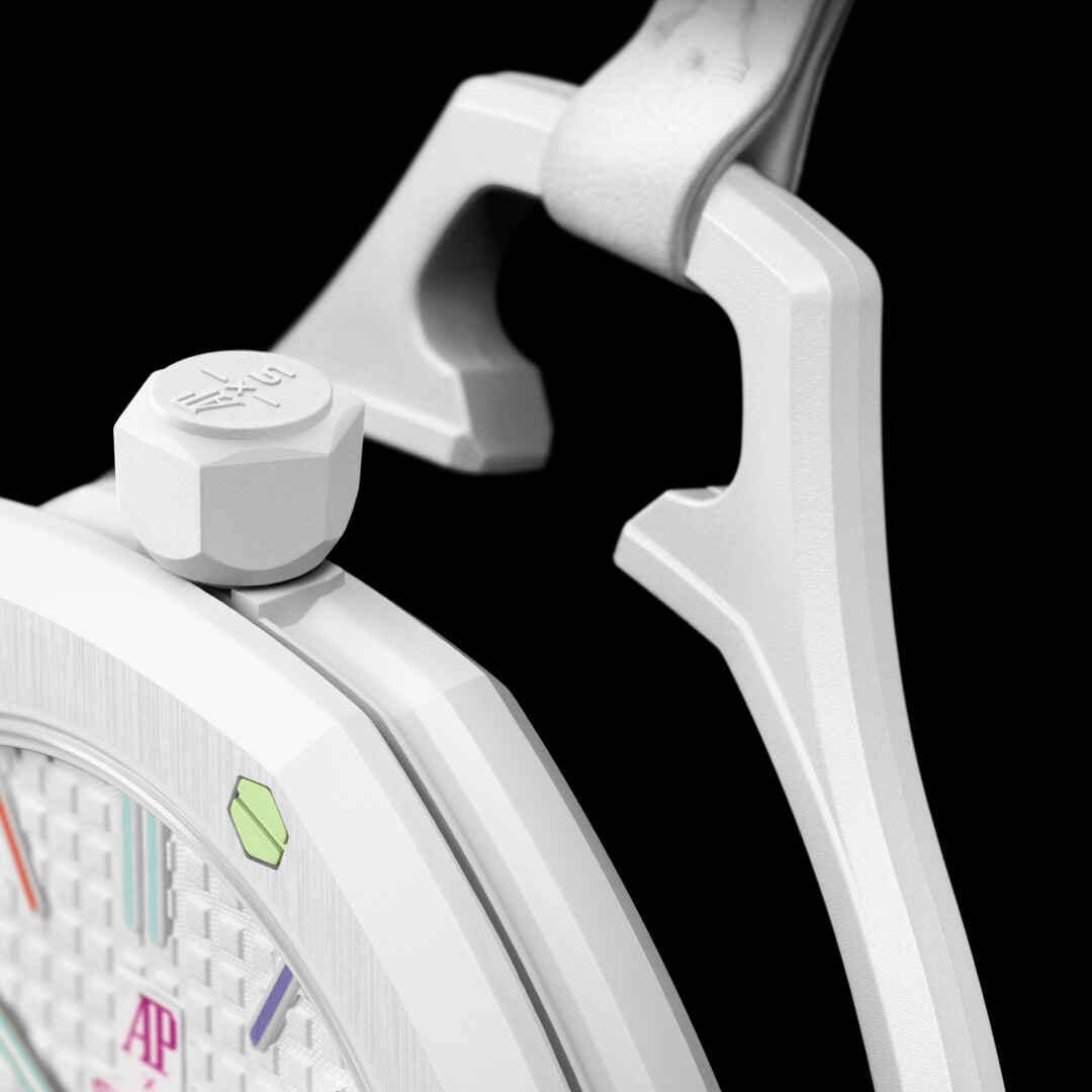 Swatch x Audemars Piguet Bioceramic Royal Pop Huit Blanc SSX03W100N