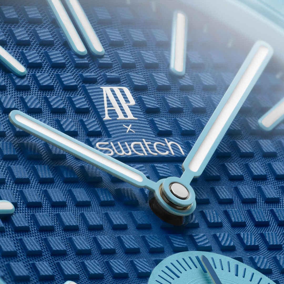Swatch x Audemars Piguet Bioceramic Royal Pop Savonnette Lan Ba SSX03L100N