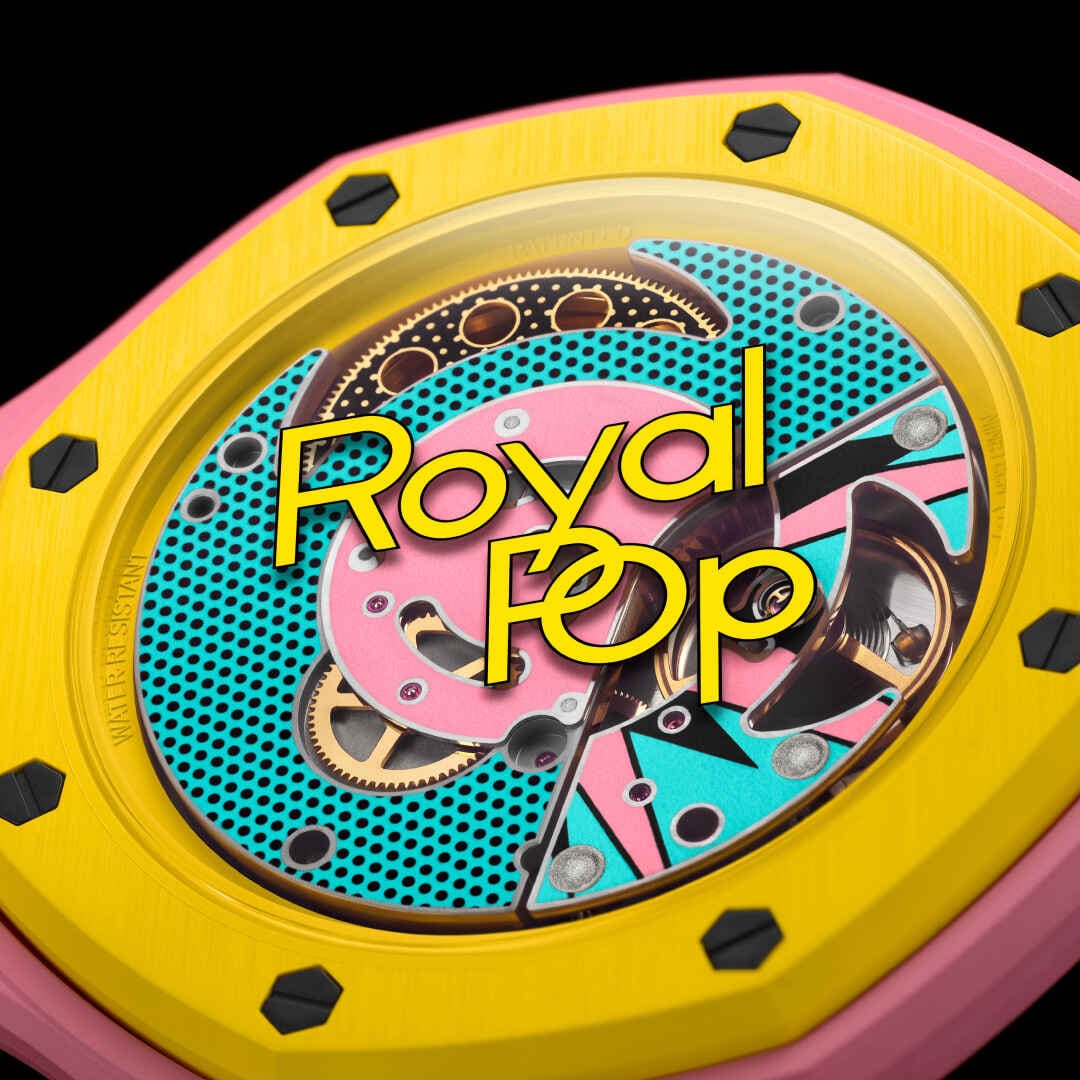 Swatch x Audemars Piguet Bioceramic Royal Pop Savonnette Otg Roz SSX03J100N