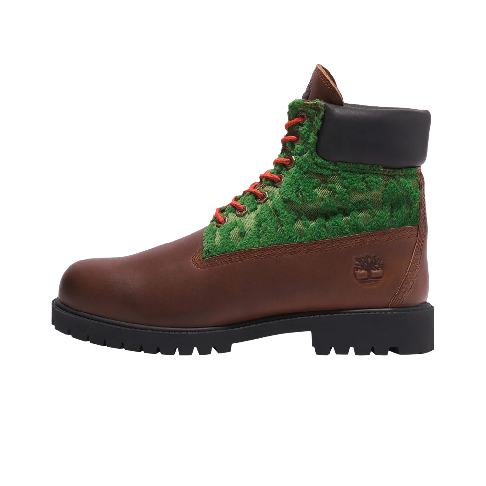 Timberland 6" Heritage Premium Waterproof Boot Black Pioneers, Medium Brown (TB0A2NU3-EM4)