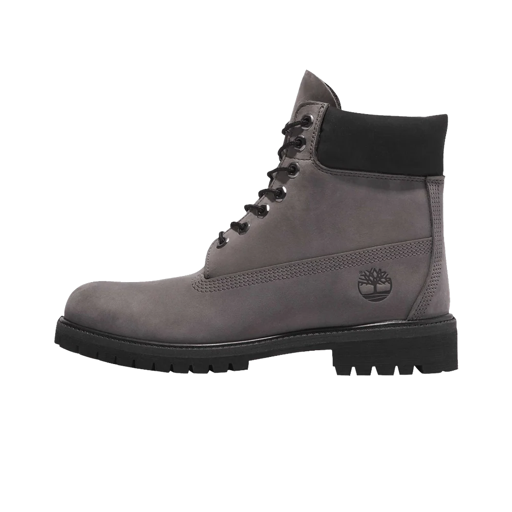 Timberland 6" Premium Waterproof Boot 50th Anniversary Medium Grey Nubuck, Medium Grey (TB0A62BH-033)