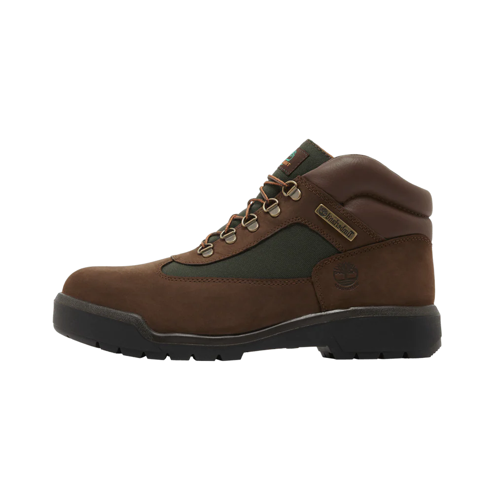 Timberland Field Boot Mid Lace Up Waterproof Chocolate