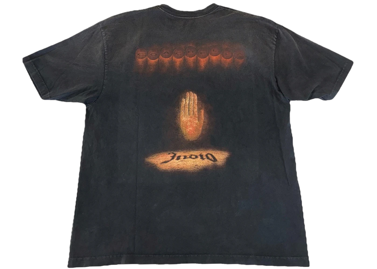 Travis Scott Cactus Jack Coachella Exclusive La Flame Utopia T-Shirt Black