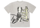 Travis Scott Cactus Jack + Kaws For Fragment Tee Aged Yellow