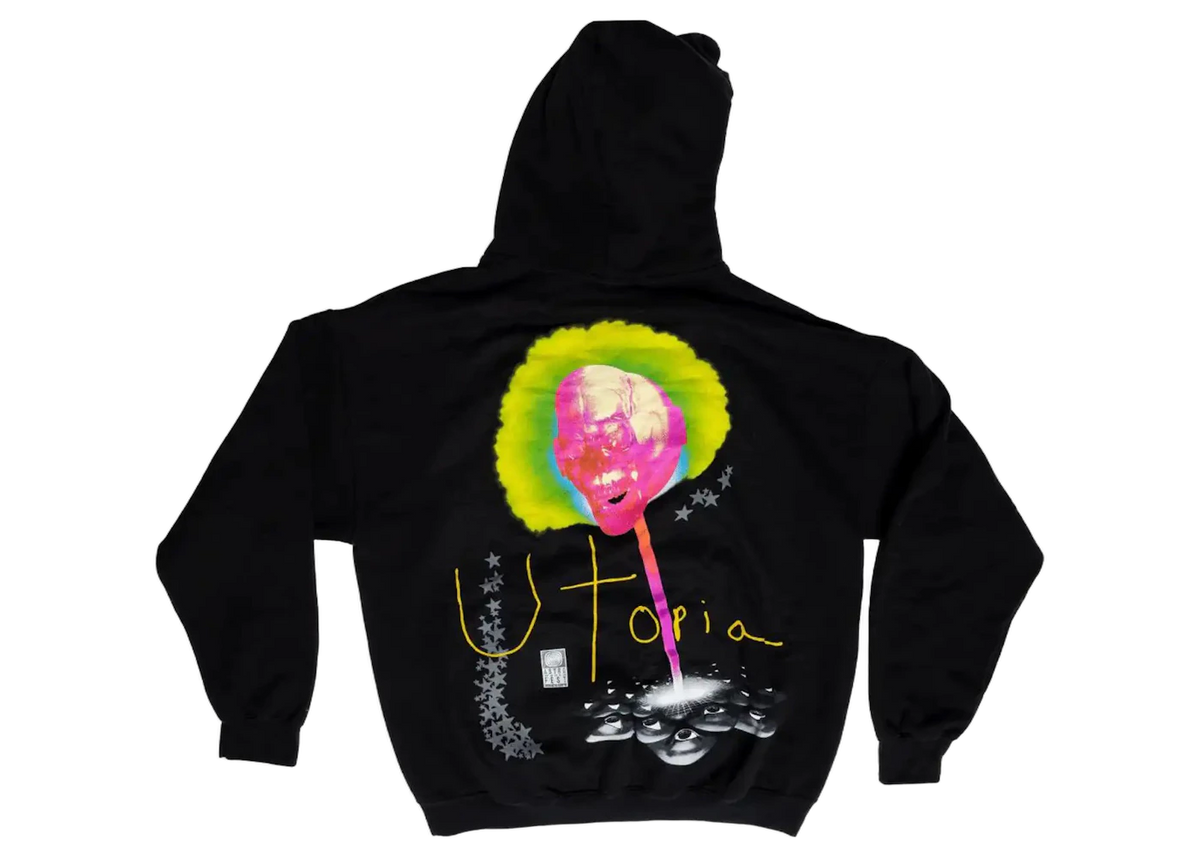 Travis Scott Lollipop Hoodie Black