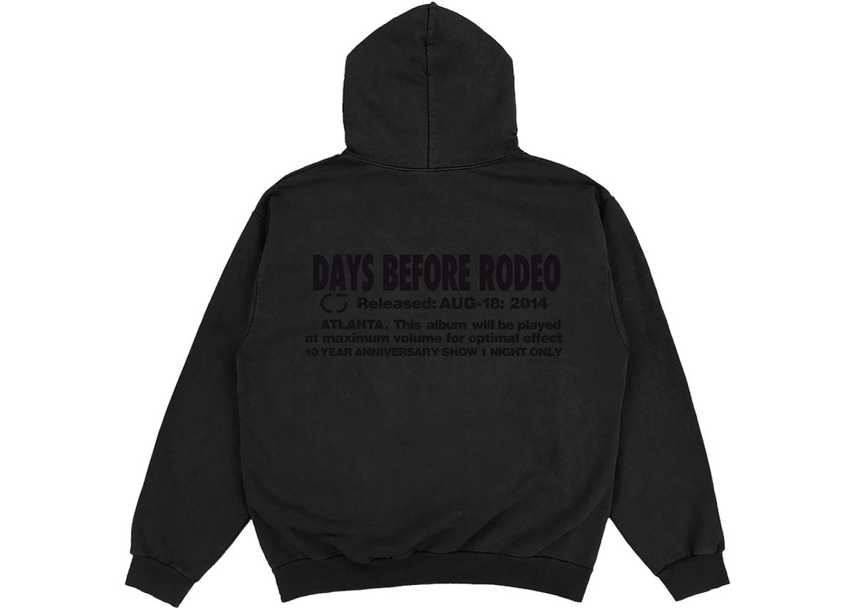 Travis Scott Rodeo Hoodie Black