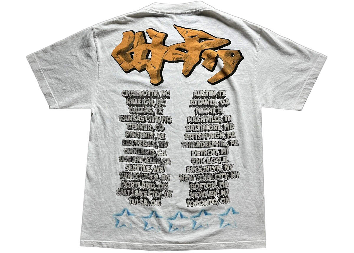 Travis Scott Utopia Tour Skitzo Circus Maximus T-Shirt White