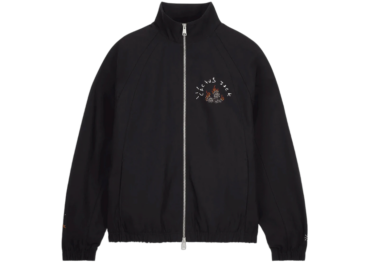 Travis Scott x Air Jordan Woven Jacket Black