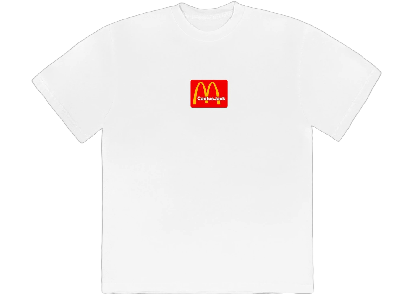 Travis Scott x McDonald's Sesame T-Shirt White