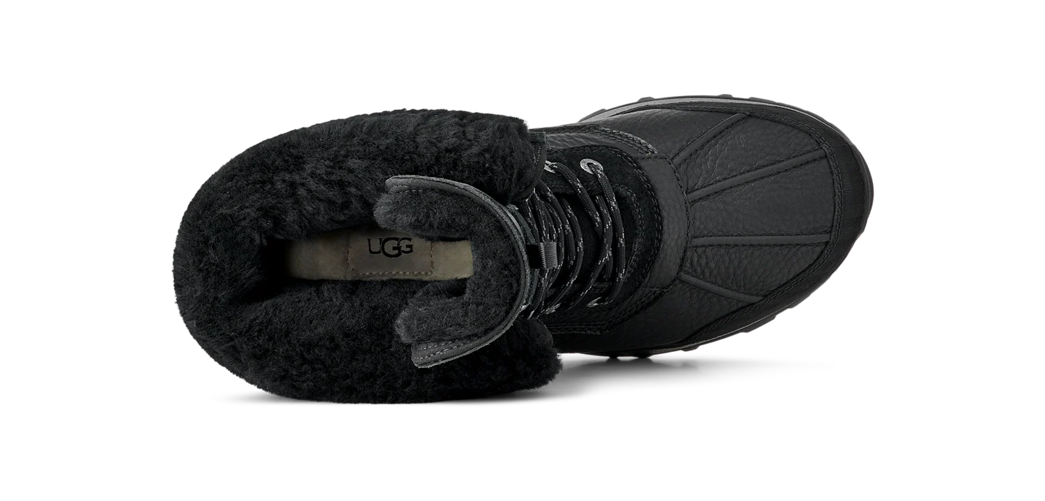 UGG Adirondack Boot XXV Black, Black (1170770-BLK)