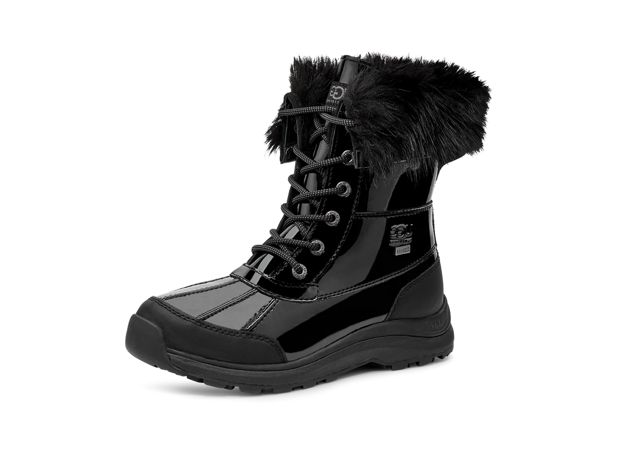 UGG Adirondack III Patent Boot Black