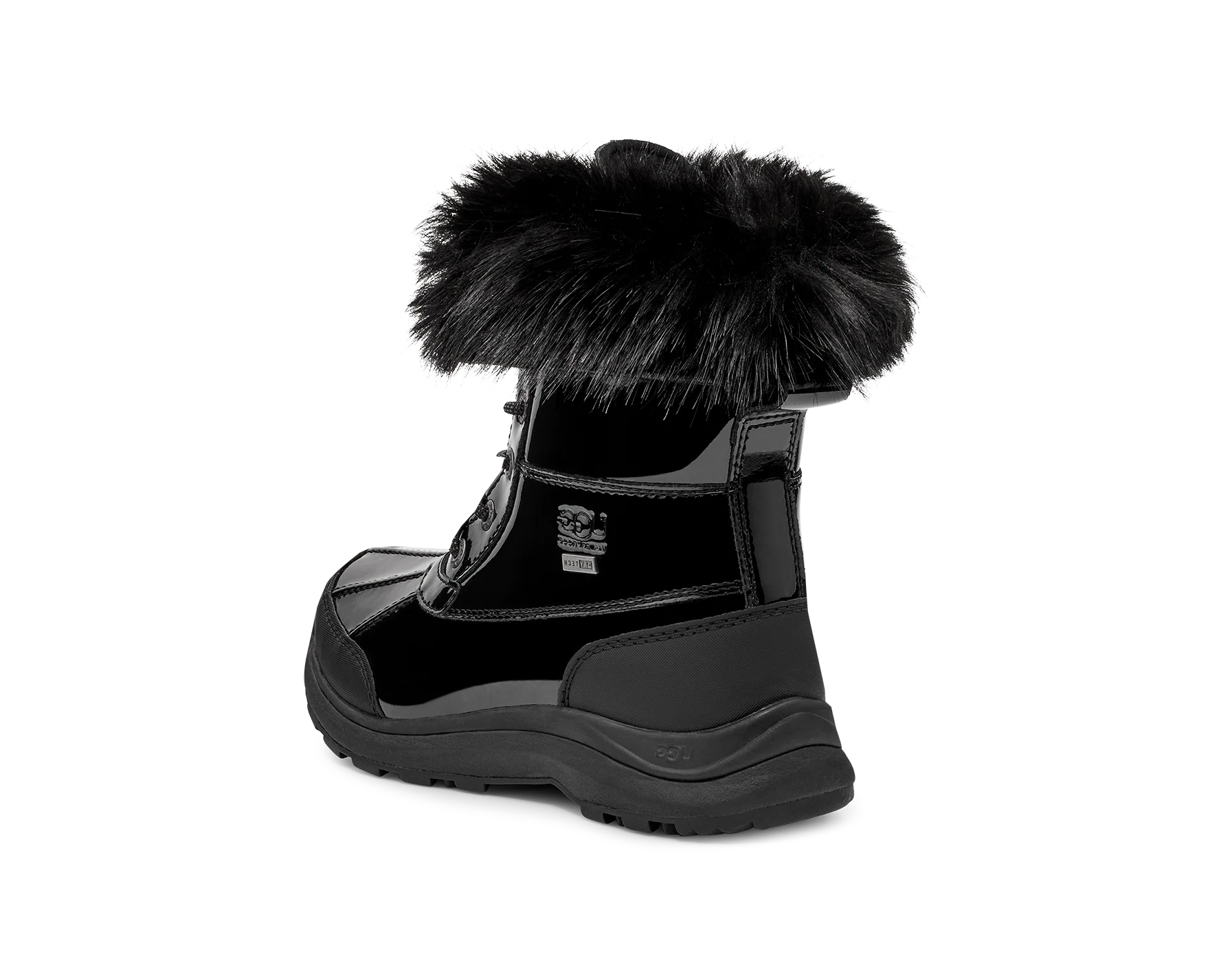 UGG Adirondack III Patent Boot Black, Black (1132991-BLK)