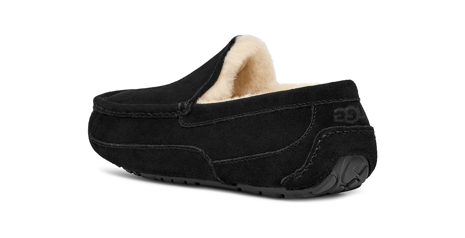 UGG Ascot Slipper Black, Black (1101110-BLK)