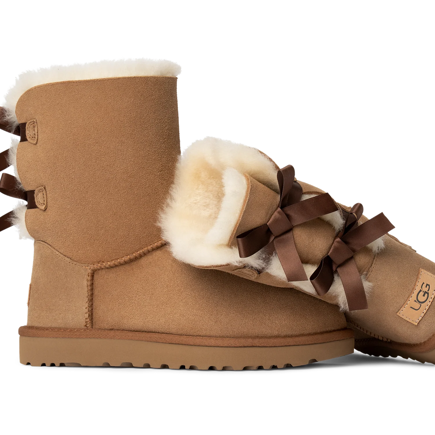 UGG Bailey Bow II Boot Chestnut, Chestnut (1016225-CHE)