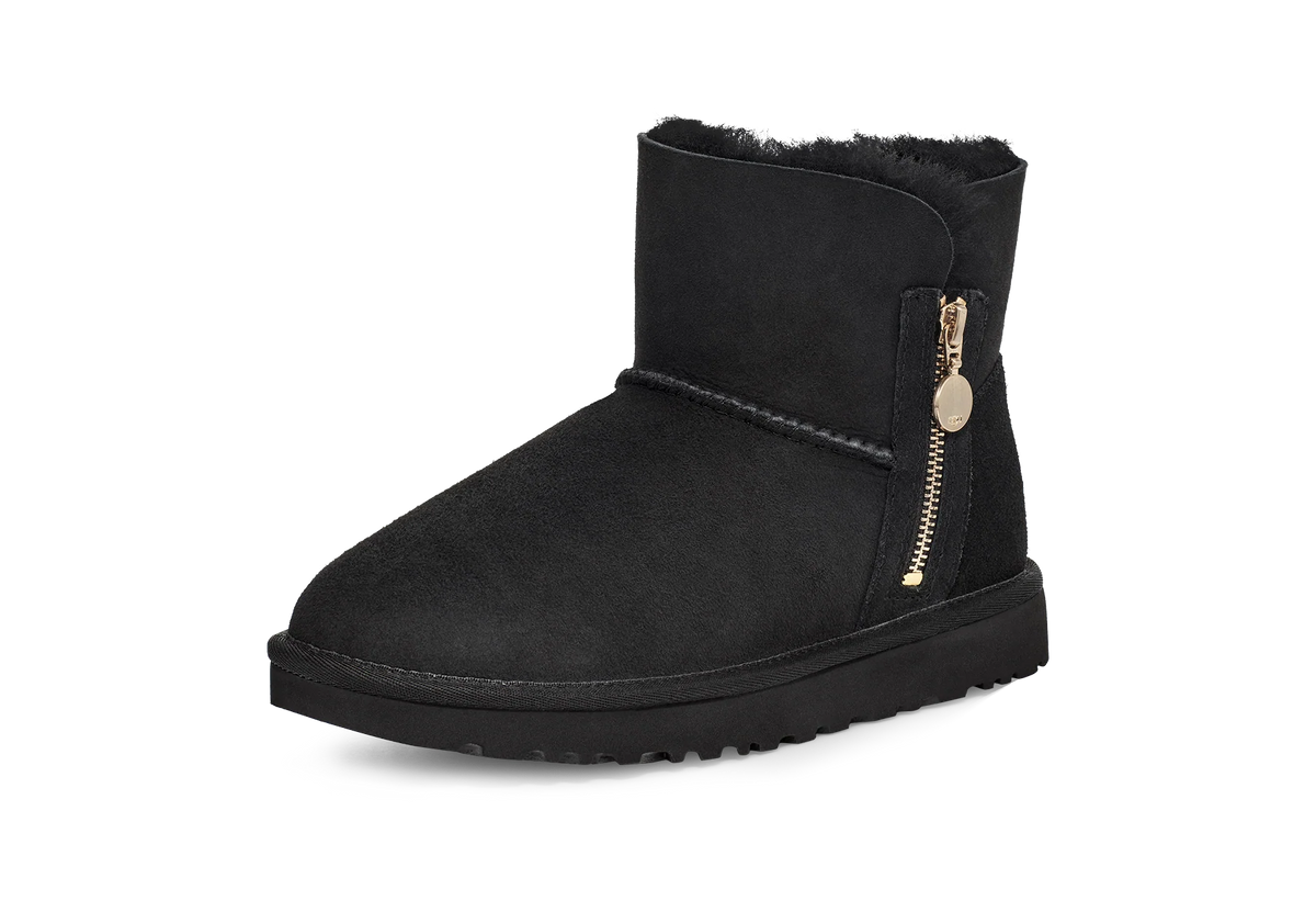 UGG Bailey Zip Mini Boot Black
