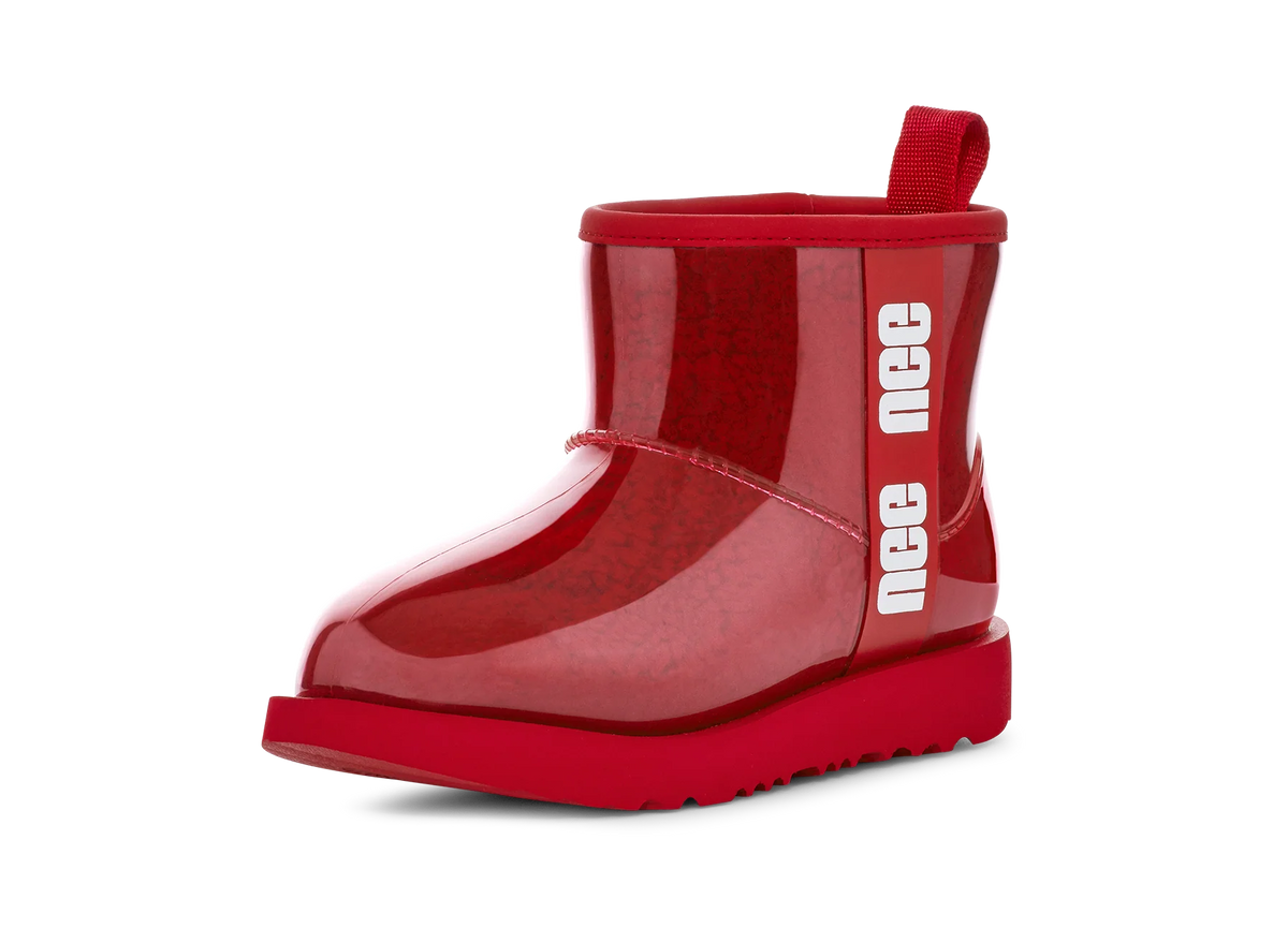 UGG Classic Clear Mini Boot Samba Red