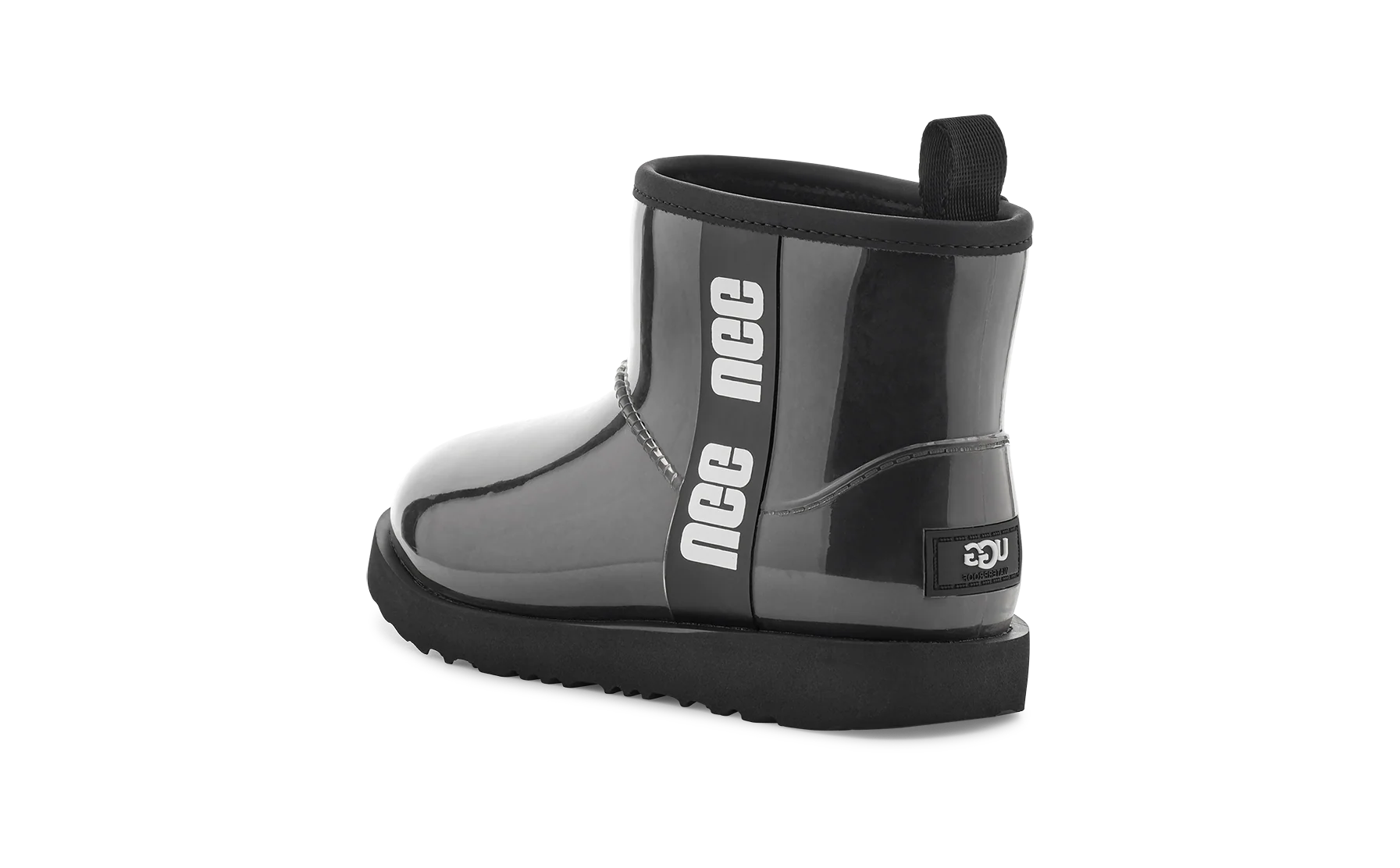 UGG Classic Clear Mini II Boot Black (Kids), Black (1112386K-BLK)