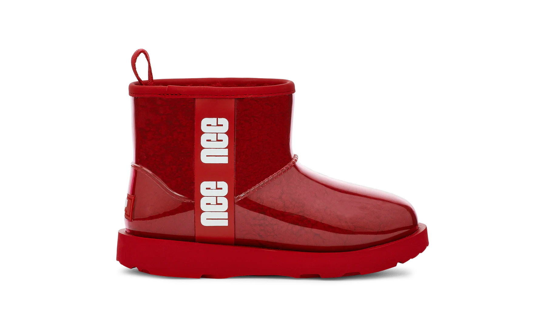 UGG Classic Clear Mini II Boot Samba Red (Kids), Samba Red (1112386K-SBR)