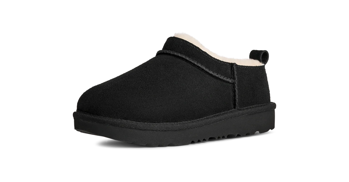 UGG Classic Micro Slipper Black (Kids)