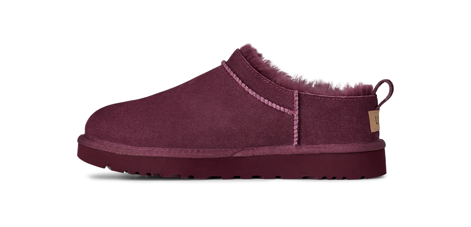 UGG Classic Micro Slipper Burnt Magenta, Burnt Magenta (1173891-BTMG)