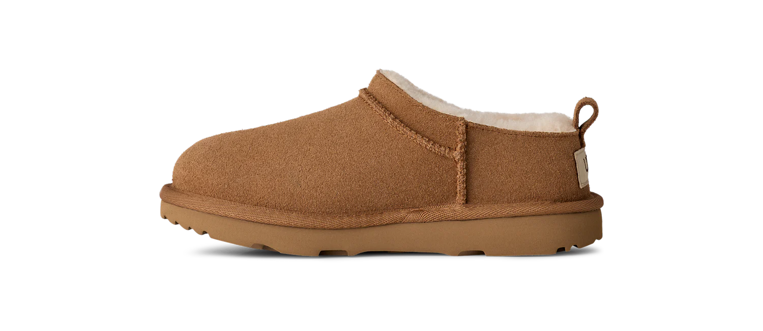 UGG Classic Micro Slipper Chestnut (Kids), Chestnut (1174410K-CHE)