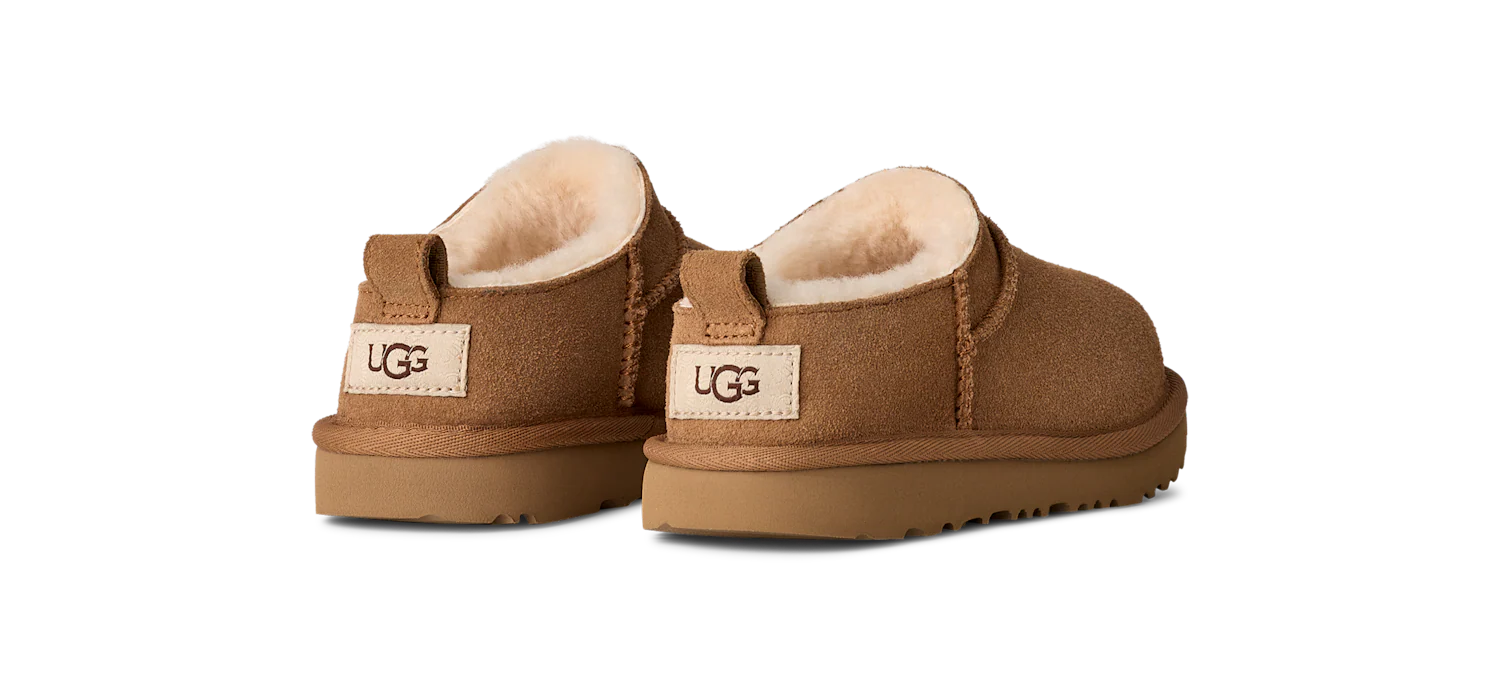 UGG Classic Micro Slipper Chestnut (Kids), Chestnut (1174410K-CHE)