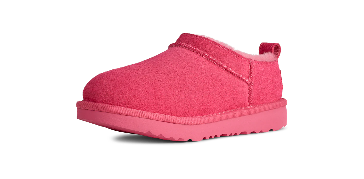 UGG Classic Micro Slipper Pink Bloom (Kids), Pink Bloom (1174410K-PBLM)