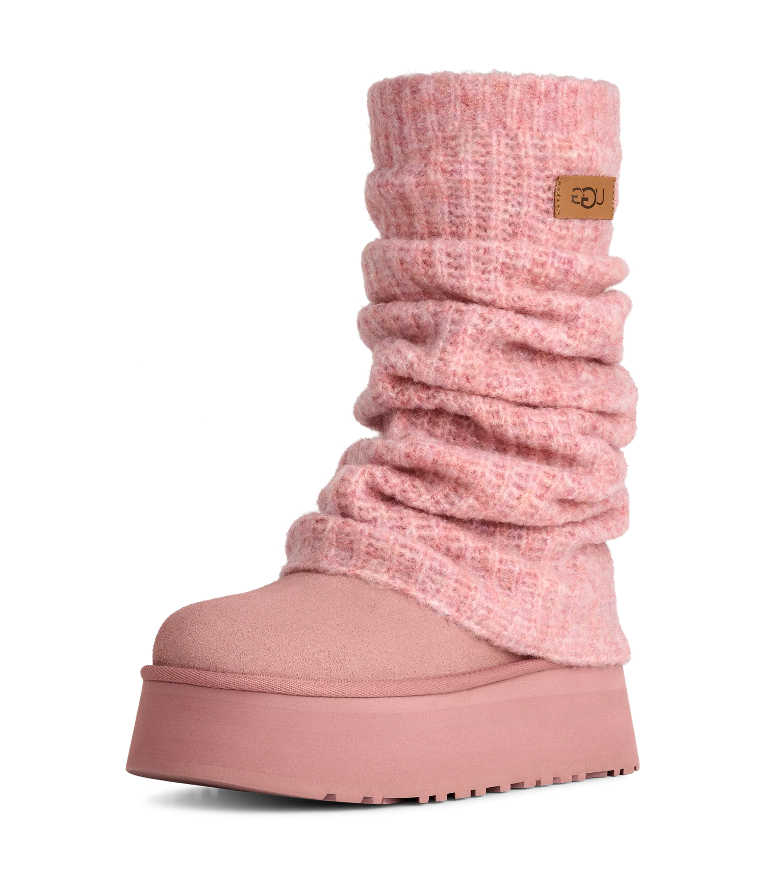 UGG Classic Mini Dipper Legwarmer Boot Pink Dawn