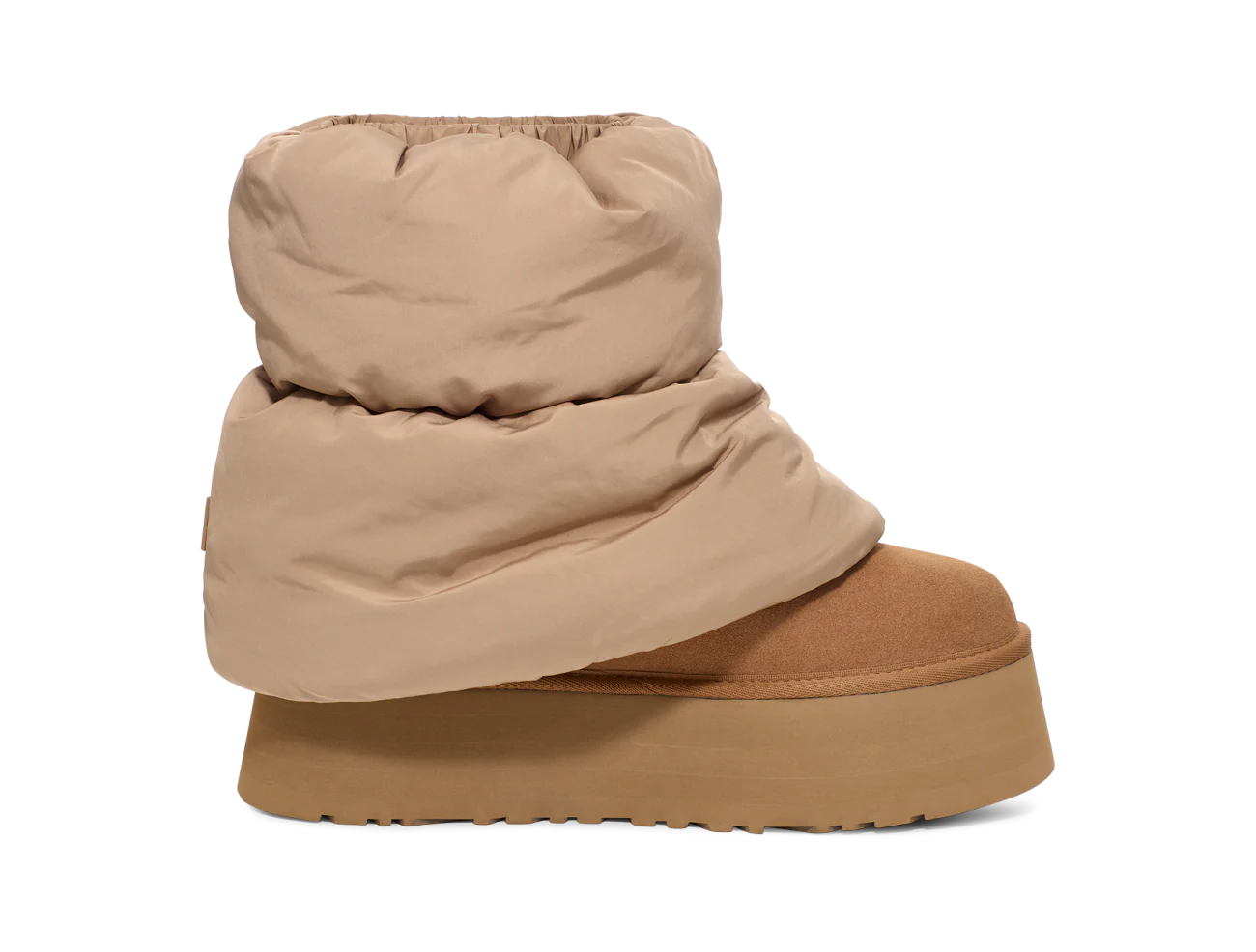 UGG Classic Mini Dipper Puffer Boot Amphora Chestnut, Amphora/Chestnut (1158275-AHS)