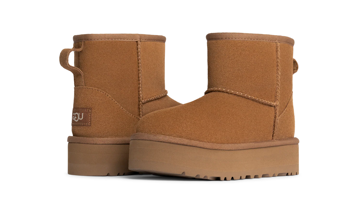 UGG Classic Mini Platform Boot Chestnut (Kids), Chestnut (1143700K-CHE)