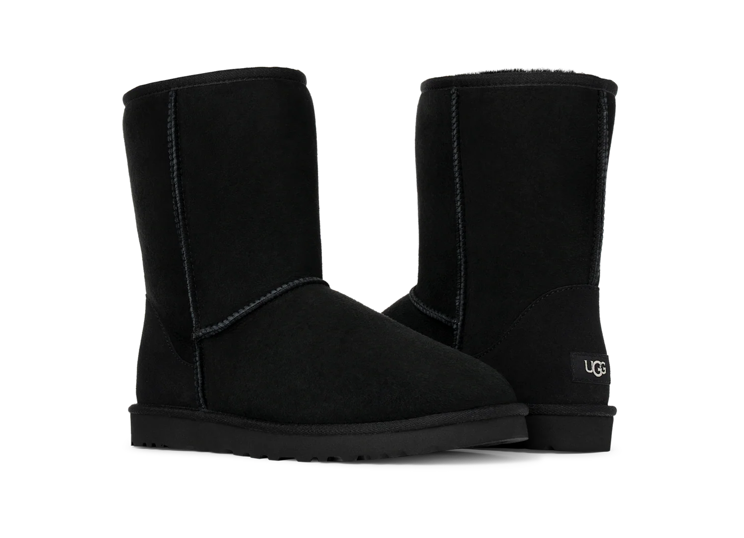 UGG Classic Short Boot Black, Black (5800-BLK)