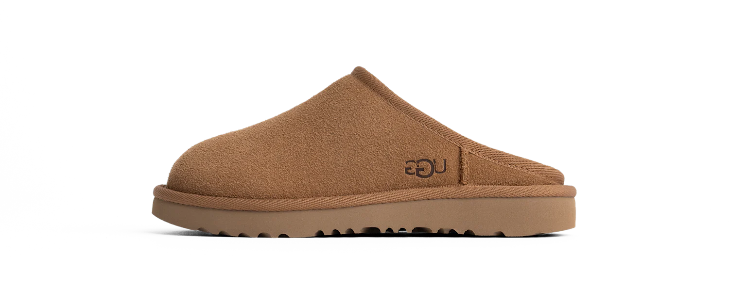 UGG Classic Slip-On Slipper Chestnut (Kids), Chestnut (1161030K-CHE)