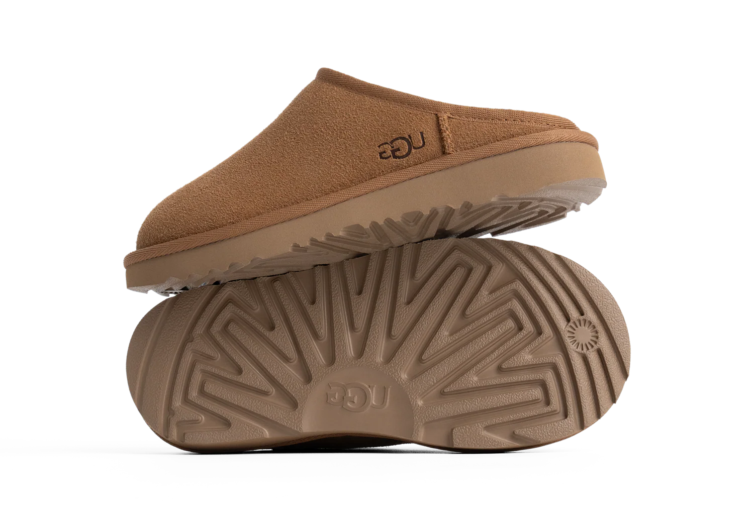UGG Classic Slip-On Slipper Chestnut (Kids), Chestnut (1161030K-CHE)