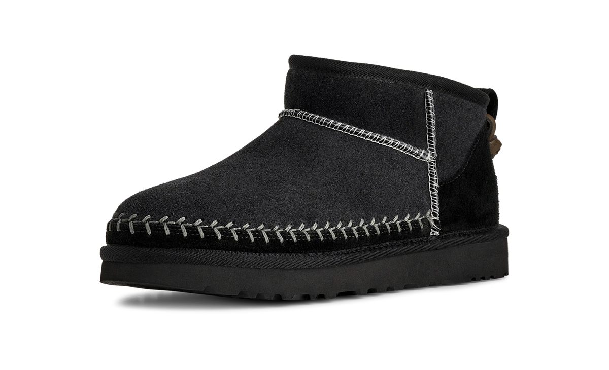 UGG Classic Ultra Mini Biarritz Boot Black