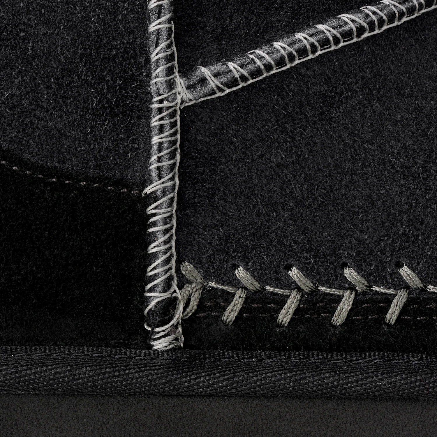 UGG Classic Ultra Mini Biarritz Boot Black, Black (1171538-BLK)