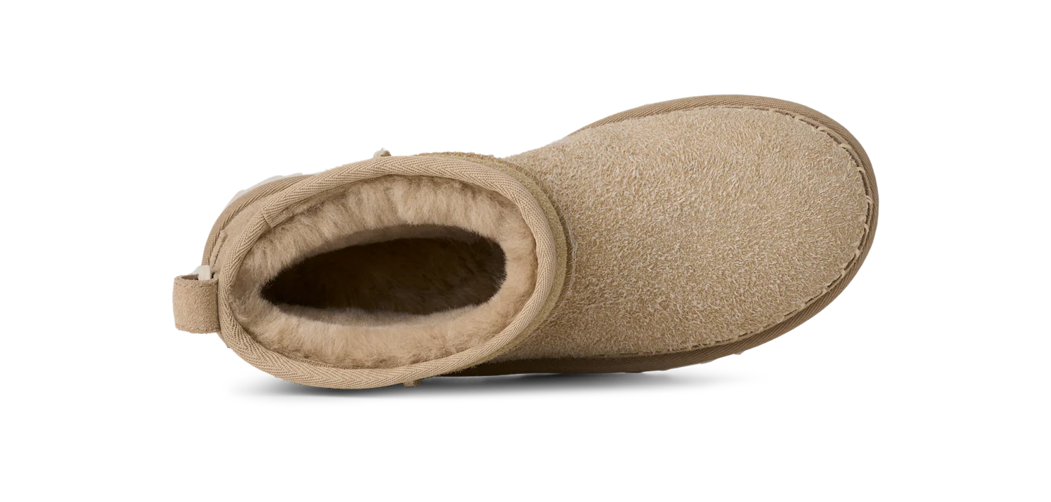 UGG Classic Ultra Mini Biarritz Boot Mustard Seed, Mustard Seed (1171538-MDSD)